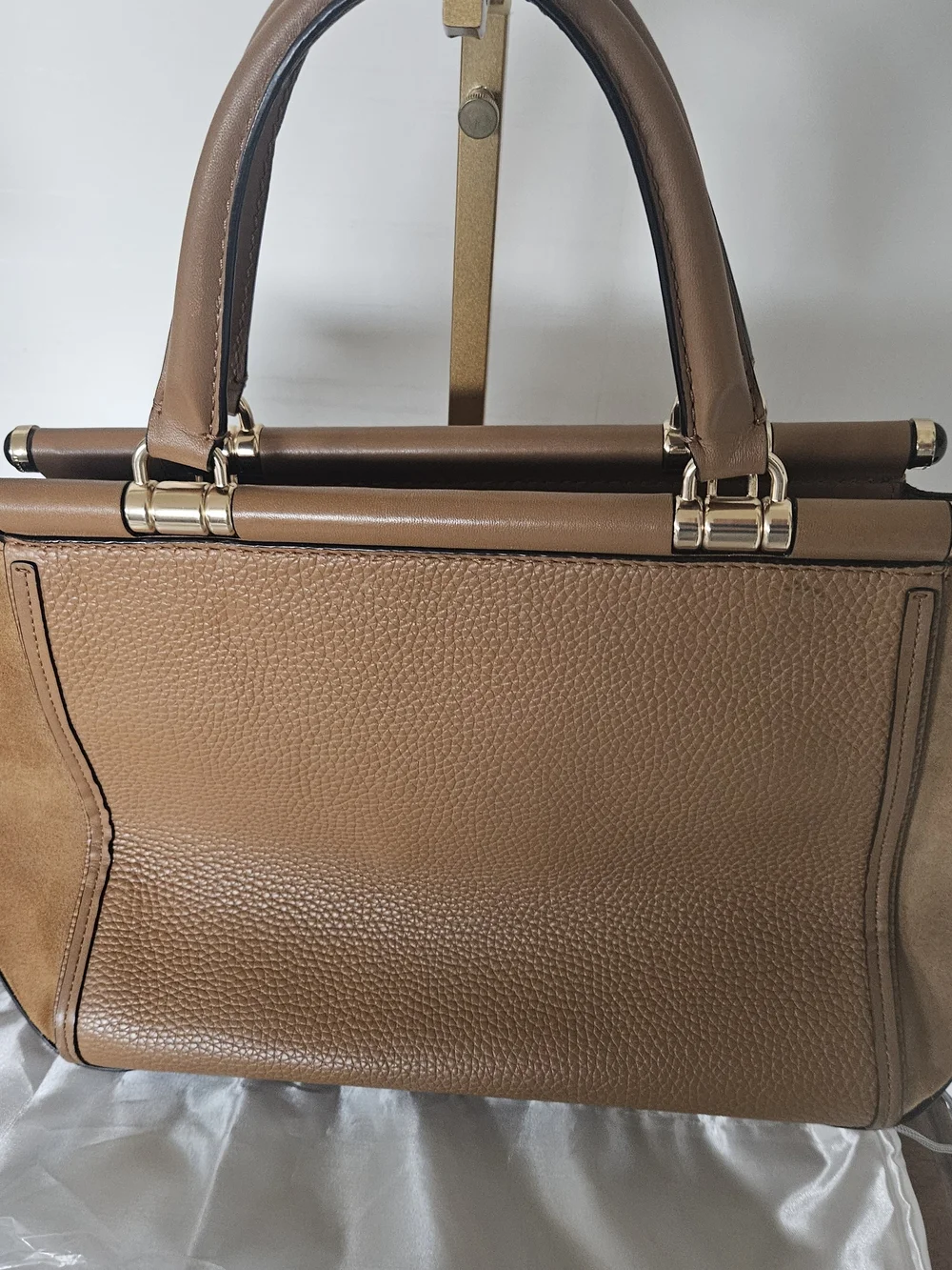 Coach Drifter Carryall In Tan And Camel